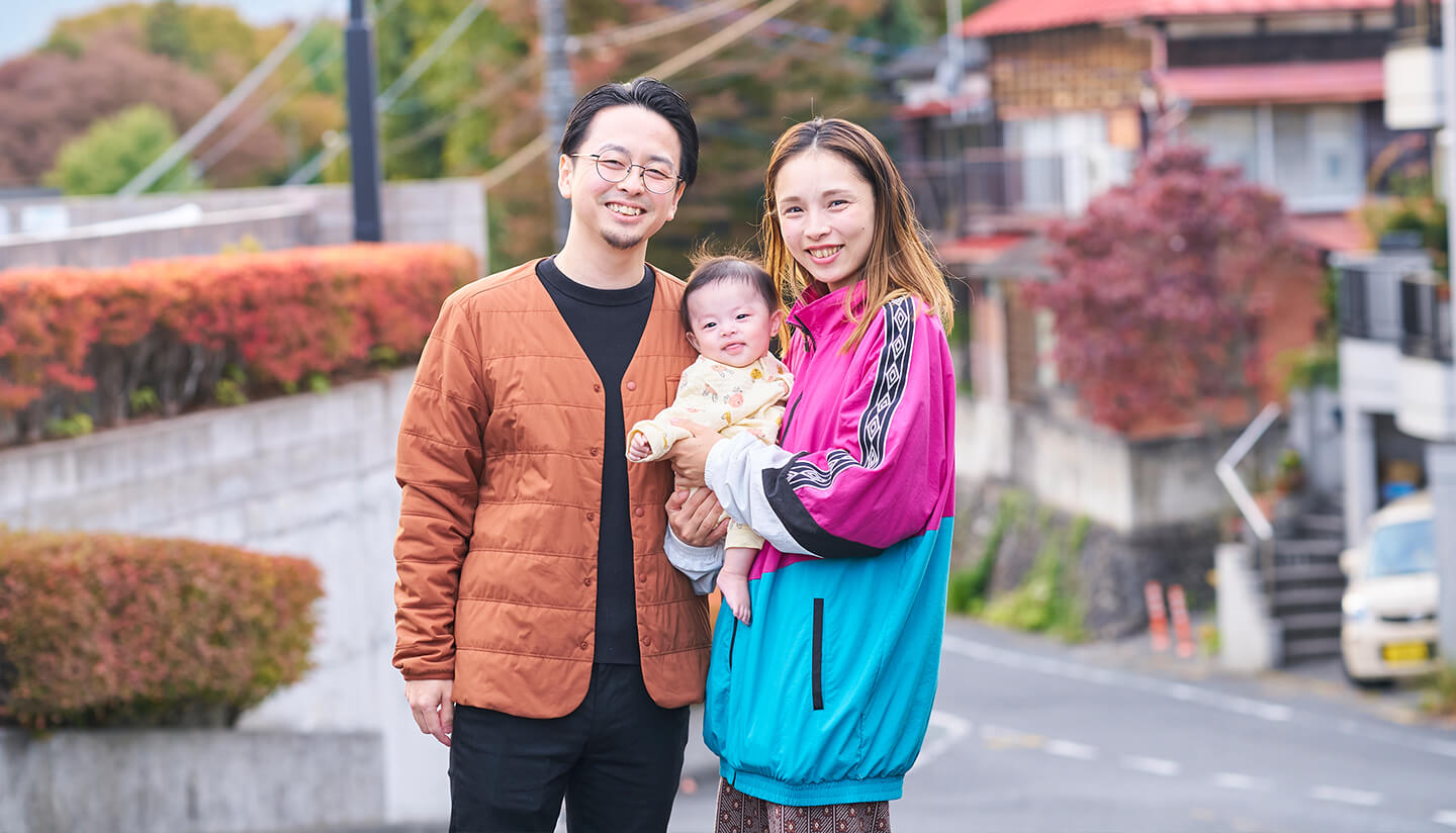 青梅市に住む夫婦